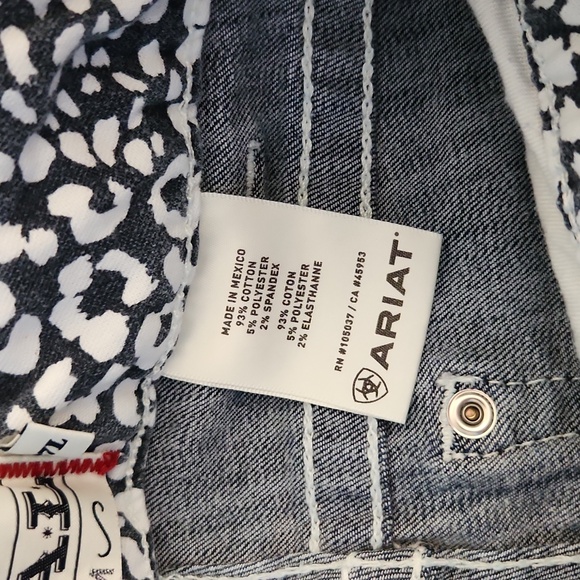 Ariat Women's Blue Boot Cut Jeans - Picture 7 of 7